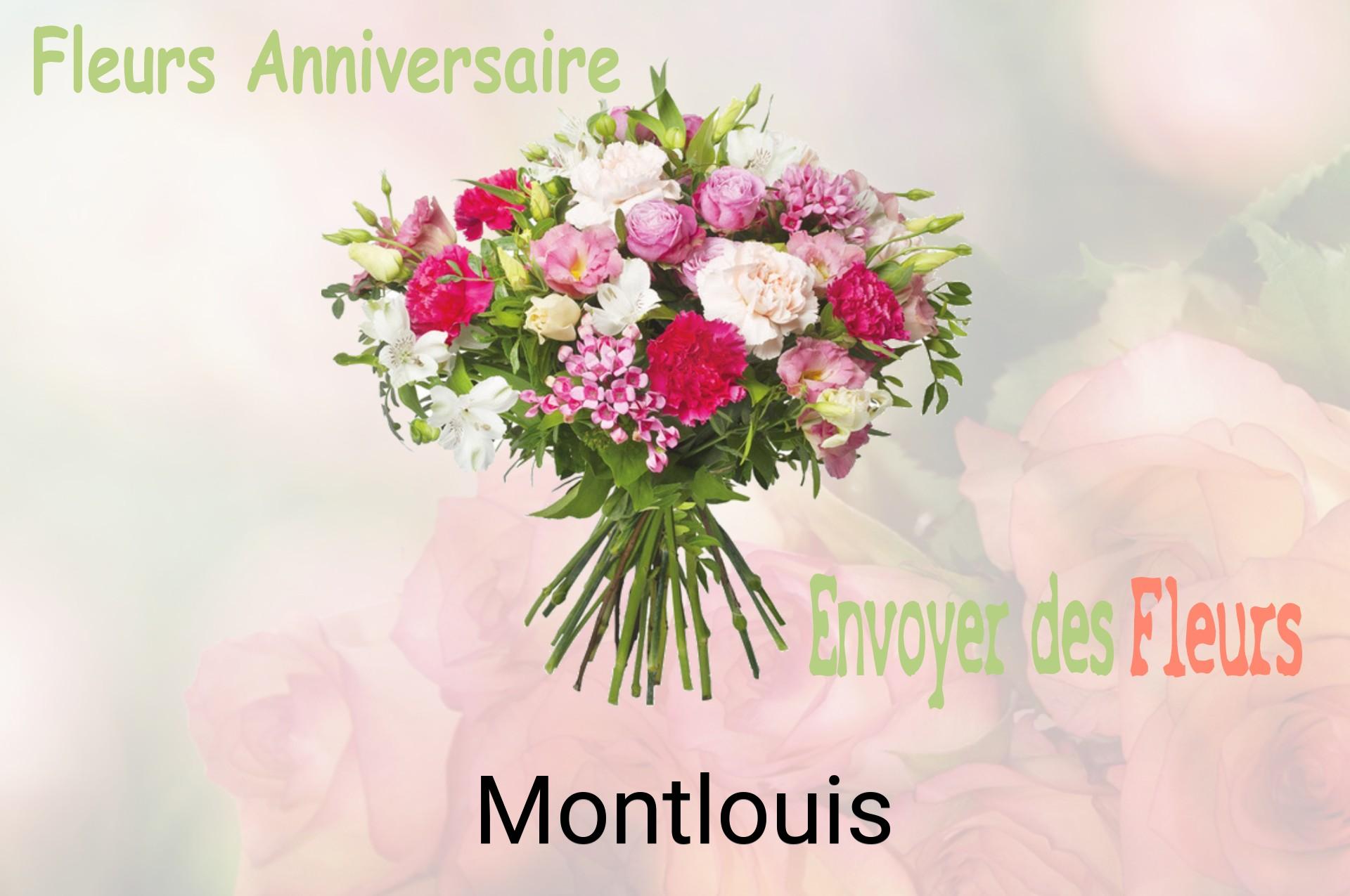 Bouquet de fleurs d’anniversaire livré à Montlouis